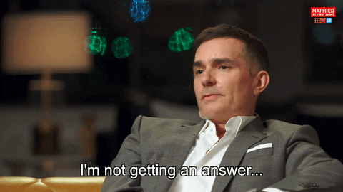 Reality Reaction GIF by Married At First Sight