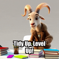 Tidy Up GIF by Radiantelope