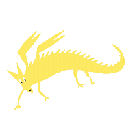 Monster Dragon Sticker