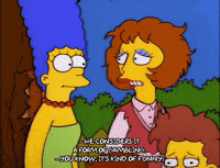 marge simpson todd flanders GIF