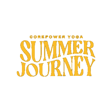 Summer Yoga Sticker by CorePower Yoga