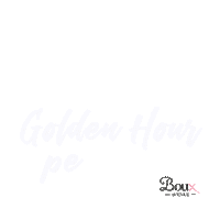 Golden Hour Sticker by Boux  Avenue