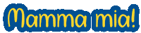 Mamma Mia Wow Sticker