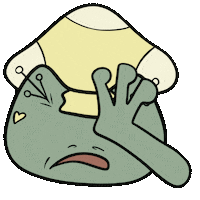0ritia animated frog poppythefrog oritia Sticker