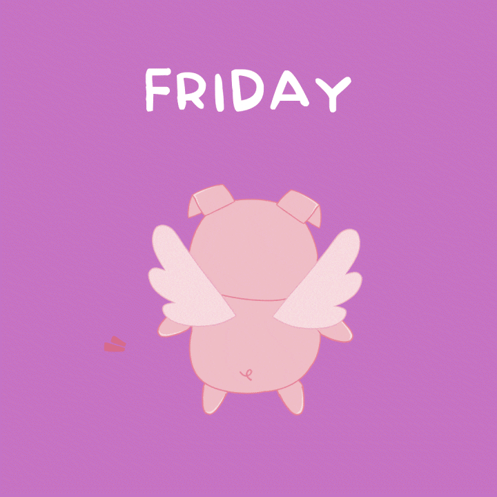 Its Friday GIF by PositivelyPigasus