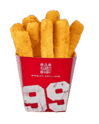 French Fries Potato Sticker by 99-Grill