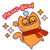 Terrythetiger Meowgical Sticker by BerjayaTimesSquare