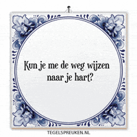 Hart Wijsheid GIF by Tegelspreuken.nl