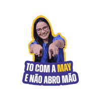 dramayara 10000 deputadaestadual dramayara voudemay Sticker