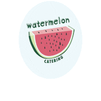 WatermelonCatering watermelon watermelon catering watermeloncatering watermelon aberdeen Sticker