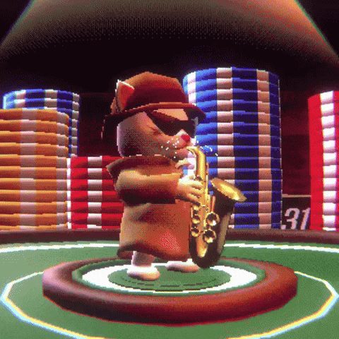 Playing Music Party GIF