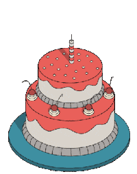 Animation Birthday Sticker by Hafiz Vergia W.
