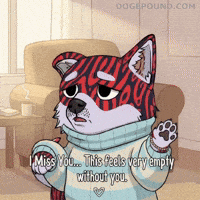 Sad Miss You GIF by Doge Pound