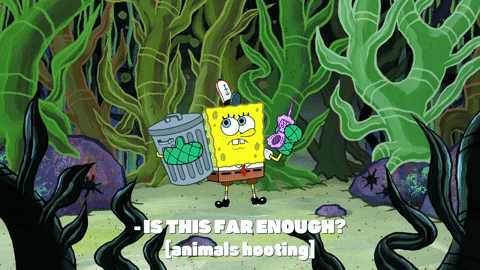 season 9 squid defense GIF by SpongeBob SquarePants