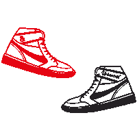 Shoes Basket Sticker by Rougier et Ple
