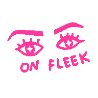 make up pink Sticker by Fawa