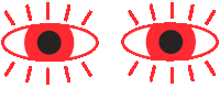 eyes wink Sticker by JCS Group