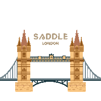 Saddlelondon Sticker by Saddle Cafe