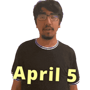 April 5Th Sticker
