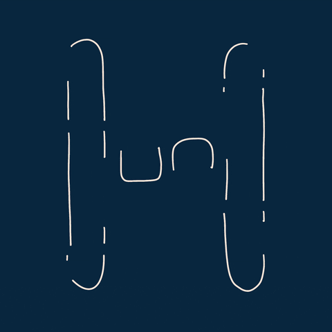 Letter H GIF