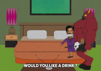 saddam hussein satan GIF by South Park 