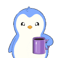 Good Morning Sticker by Pudgy Penguins