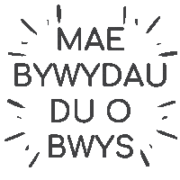 Black Lives Matter Blm Sticker by Mentrau Iaith