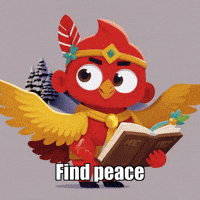 Peace Wisdom GIF by The Cardinal Virtue