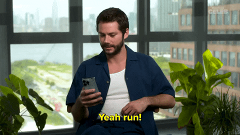 Run Away GIF by BuzzFeed