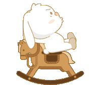 Bunny Sticker by EVANS艾特兔