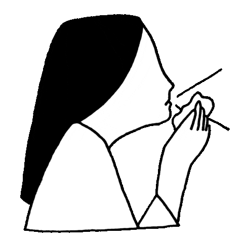 AlmostIris giphyupload girl cold sneeze Sticker