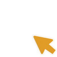 Arrow Yellow Sticker by Praktijk Plantaardig