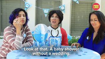 A Baby Shower With No Wedding
