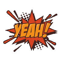 Yeah Sticker by Chope & Compagnie