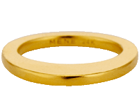 mene24k gold jewelry ring rings Sticker