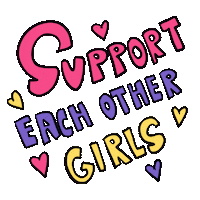 Girl Sticker by Franziska Höllbacher