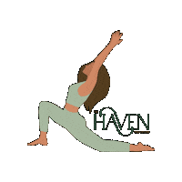 Thehavenyogastudio haven bakersfield thehaven thehavenyogastudio Sticker