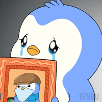 I Miss Him GIF by Pudgy Penguins