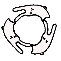 Loop Bunny Sticker