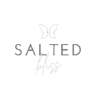 saltedbliss natural products salted bath salts handmade business Sticker