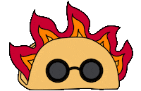 Tacos Sticker by Postmates