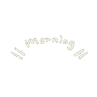 Morning Greeting Sticker