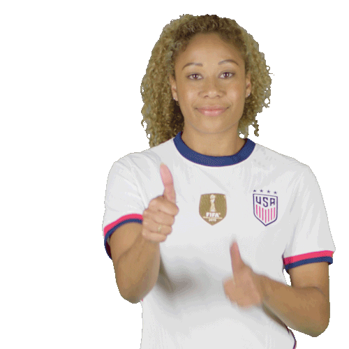 You Got It Thumbs Up Sticker by U.S. Soccer Federation