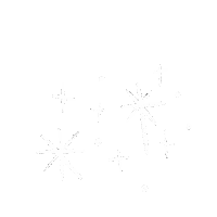 Erredesign__ white star stars minimal Sticker