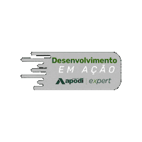 Ação Desenvolvimento Sticker by Apodi Expert