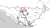 Snow Winter GIF by CC0 Studios