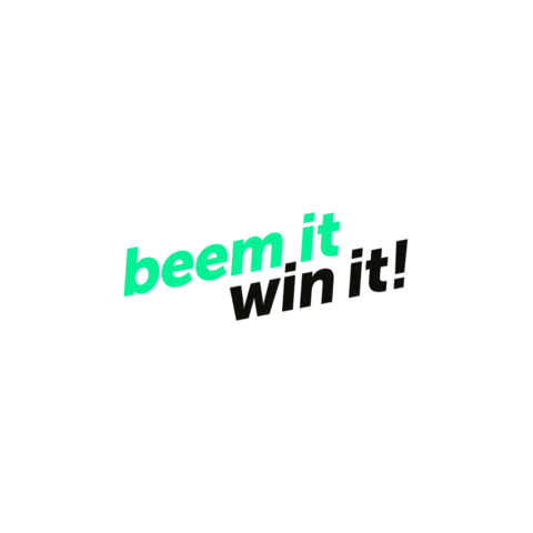 beemnow beem win it beemnow beem it Sticker