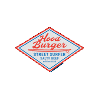 Special Edition Street Surfer Sticker by Hood Burger
