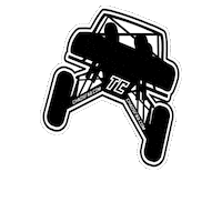 Off Road Toyota Sticker by Carrie Ibbetson RDH