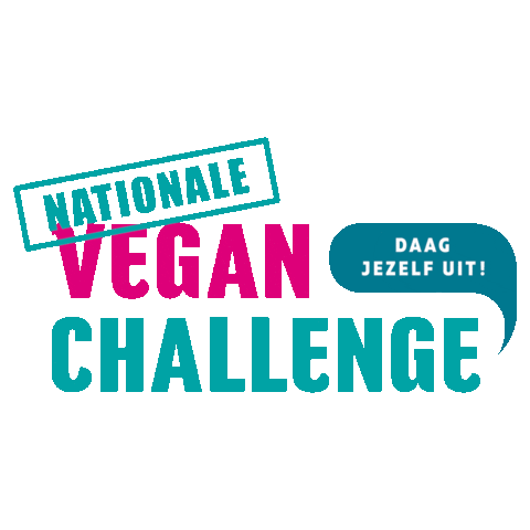 VeganChallenge vegan veganuary veganchallenge vegannl Sticker